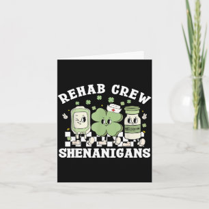 St. Patricks Day Reha-Team Rehabilitation Physioth Karte