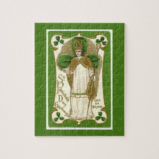 St. Patrick's Day Religious Bishop of Ireland Puzzle (Vertikal)