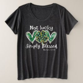 St. Patricks Day Religious Plus Size Shirt