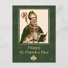 St. Patrick's Day Religious Postcard Postkarte