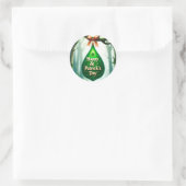 St. Patrick's Day Runder Aufkleber (Tasche)