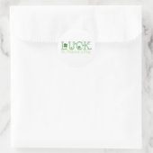 St. Patrick's Day Runder Aufkleber (Tasche)