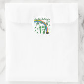 St. Patrick's Day Runder Aufkleber (Tasche)