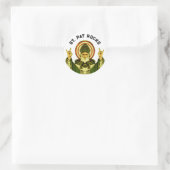 St. Patrick's Day Runder Aufkleber (Tasche)