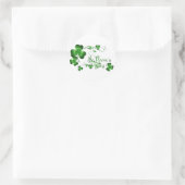 St Patricks Day Runder Aufkleber (Tasche)