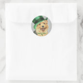 St. Patrick's Day Runder Aufkleber (Tasche)