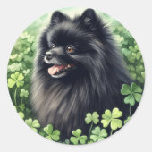 St. Patricks Day Runder Aufkleber (Vorderseite)