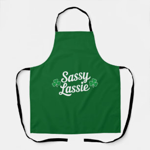 St. Patricks Day Sassy Lassie Lustiger Ire Schürze