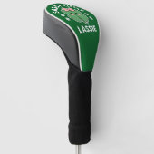 St Patricks Day Sassy Little Lassie Kids Girl Golf Headcover (angewinkelt)