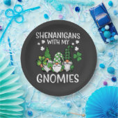 St Patricks Day Schelmereien mit Gnomies Gnom Pappteller (Party)