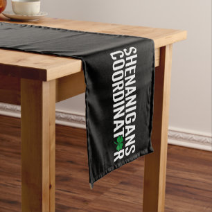 St. Patrick's Day-Scherzanstifter Kurzer Tischläufer