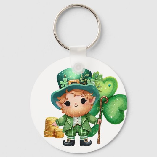 St. Patrick's Day Schlüsselanhänger (Rückseite)
