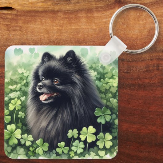 St. Patricks Day Schlüsselanhänger (Rückseite)