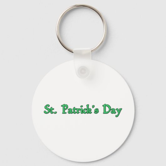 St. Patrick's Day Schlüsselanhänger (Vorderseite)