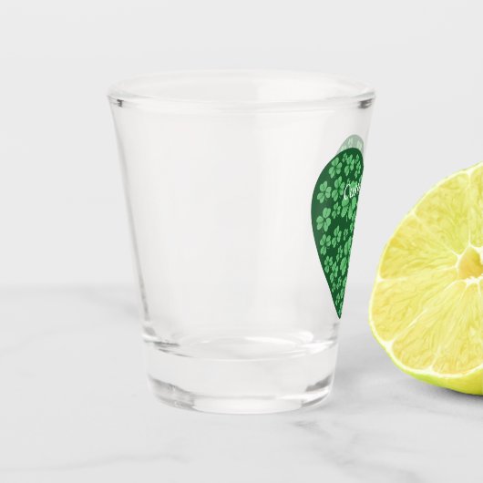 St. Patrick's Day  Schnapsglas (Links)