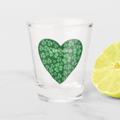 St. Patrick's Day  Schnapsglas (Vorderseite)