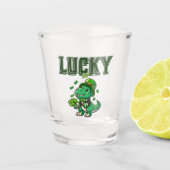 St. Patrick's Day Schnapsglas (Vorderseite)