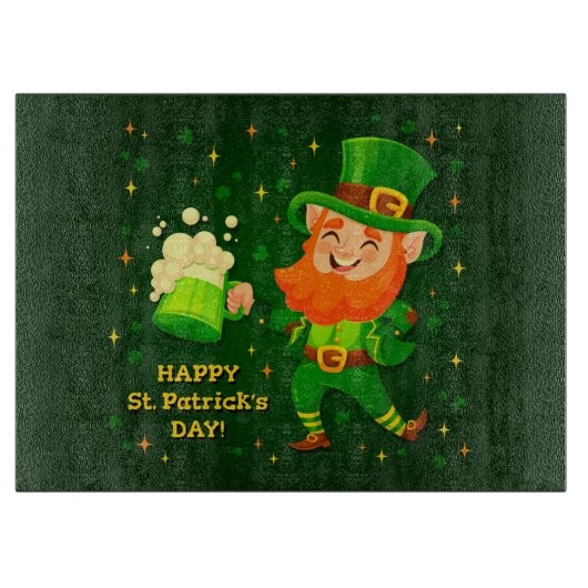 St. Patrick's Day Schneidebrett (Vorderseite)