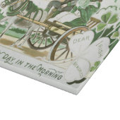 St. Patrick's Day Schneidebrett (Ecke)