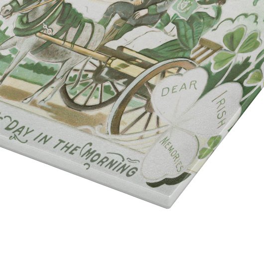 St. Patrick's Day Schneidebrett (Ecke)