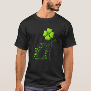 St Patricks Day Schwarze Katze Mein Glücksbringer T-Shirt