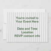 St Patrick's Day Scrapper Cat Einladung (Rückseite)