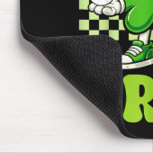St. Patricks Day sechs sieben bruh Meme 6 7 Kleebl Mousepad (Ecke)