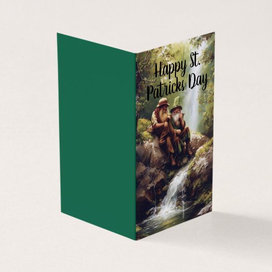 St. Patricks Day Segen Card (Vorderseite)