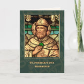 St. Patrick's Day Segings Religious Card Karte (Vorderseite)