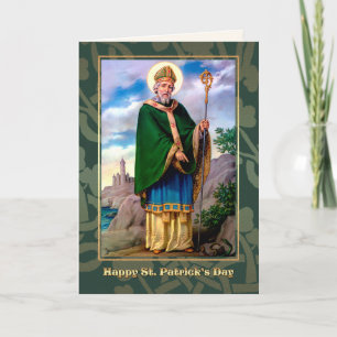 St. Patrick's Day Segings Religious Card Karte