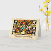 St. Patrick's Day Segings Religious Card Karte (Gelbe Blume)