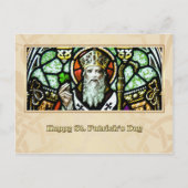 St. Patrick's Day Segings Religious Postkarte (Vorderseite)