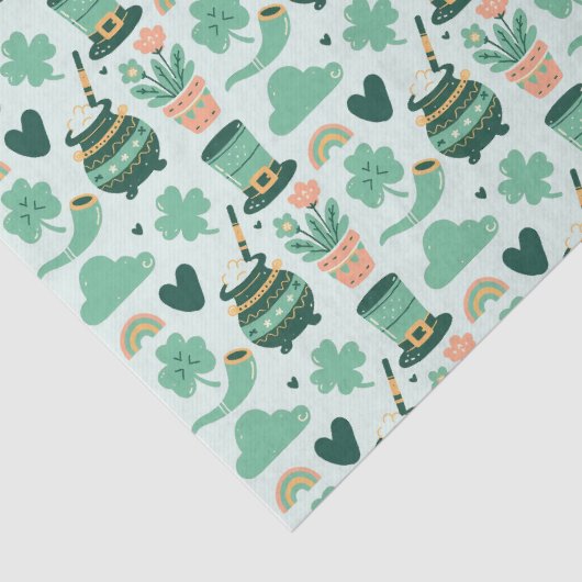 St.Patrick's Day Seidenpapier (Detail)