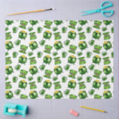 St Patricks Day Series Design 1 Seidenpapier (Basteln)