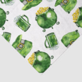 St Patricks Day Series Design 1 Seidenpapier (Ausschnitt)