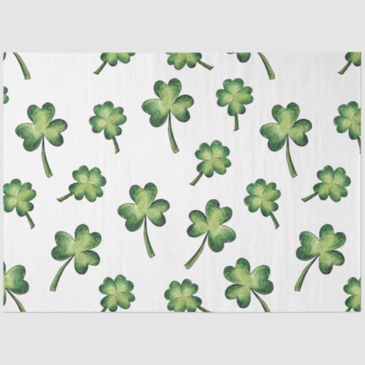 St Patrick's Day Series Design 28 Seidenpapier (Vorderseite)
