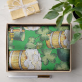 St Patrick's Day Series Design 36 Seidenpapier (Geschenk)