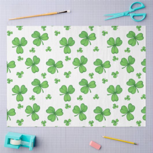 St Patrick's Day Series Design 7 Seidenpapier (Basteln)