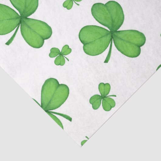 St Patrick's Day Series Design 7 Seidenpapier (Ausschnitt)