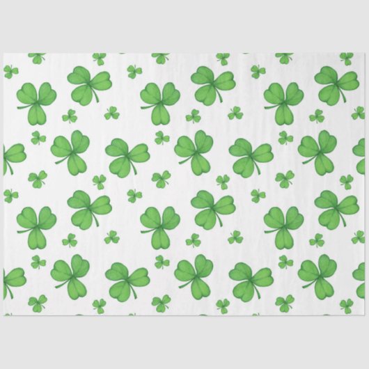 St Patrick's Day Series Design 7 Seidenpapier (Vorderseite)