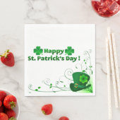 St. Patrick's Day Serviette (Beispiel)