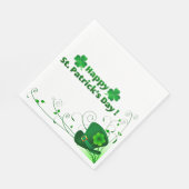 St. Patrick's Day Serviette (Ecke)
