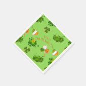 St. Patrick's Day Serviette (Ecke)