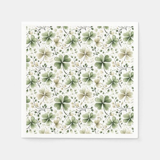 St. Patrick's Day Serviette (Vorderseite)