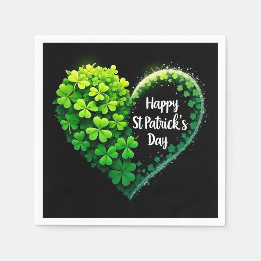 St. Patrick's Day Serviette (Vorderseite)