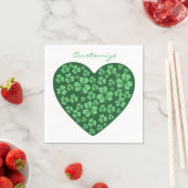 St. Patrick's Day Serviette (Beispiel)