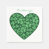 St. Patrick's Day Serviette (Vorderseite)