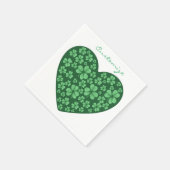 St. Patrick's Day Serviette (Ecke)