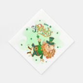 St. Patrick's Day Servietten (Ecke)