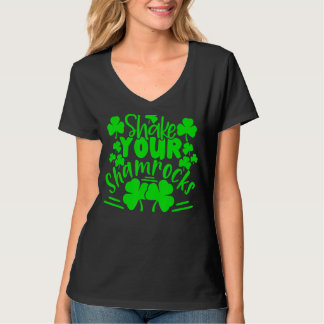 St Patrick's Day Shake Deine Kleeblätter irisch T-Shirt